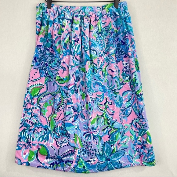 ๐ RARE ๐ Lilly Pulitzer Spa Velcro Towel Wrap - Picture 2 of 7